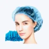 Cofias Desechables Celestes – Marca Medikit