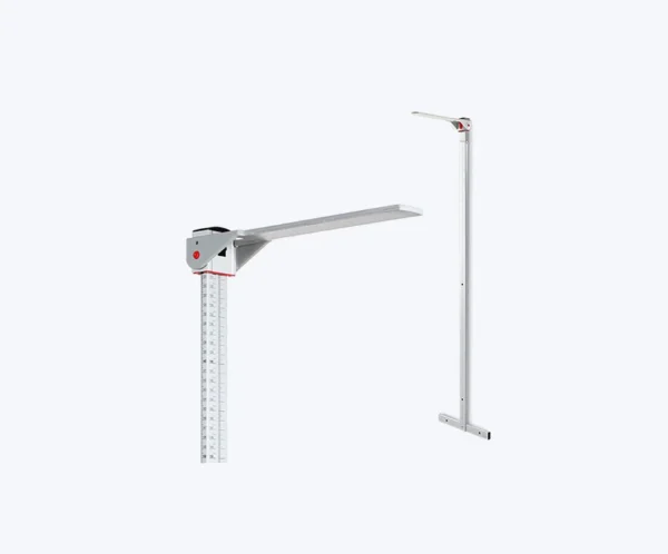 Tallímetro mecánico retráctil de pared