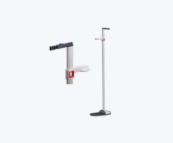 Tallímetro mecánico retráctil de pared