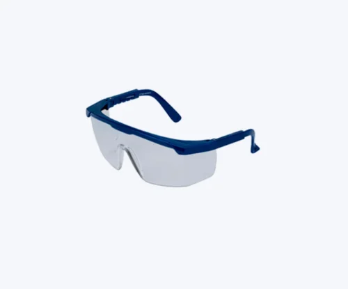 Lentes de seguridad marco azul – Marca Hefesto